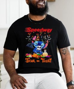 Stitch speedway trick or treat Halloween tee