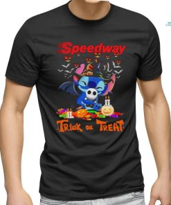 Stitch speedway trick or treat Halloween tee