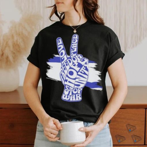 Stop War Israel Love Unity Hope Shirt