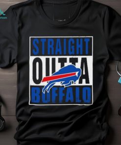 Straight Outta Buffalo Bills Logo Shirt