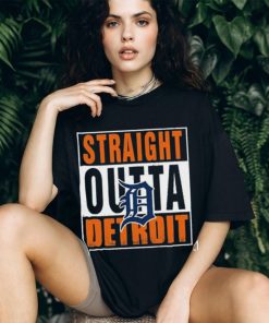 Straight Outta Detroit Tigers Shirt