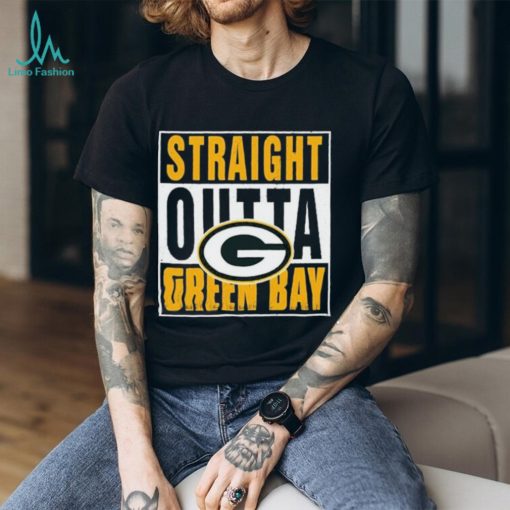 Straight Outta Green Bay Packers Logo Shirt