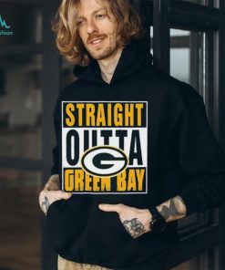 Straight Outta Green Bay Packers Logo Shirt