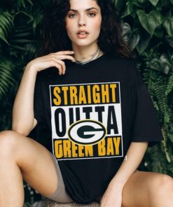 Straight Outta Green Bay Packers Logo Shirt