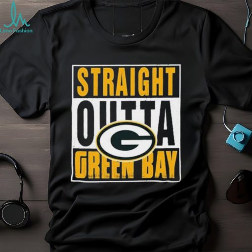 Straight Outta Green Bay Packers Logo Shirt