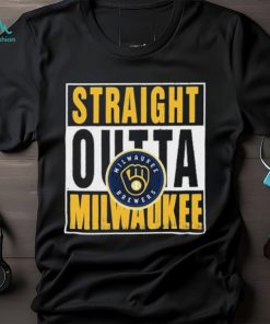 Straight Outta Milwaukee Brewers Shirt