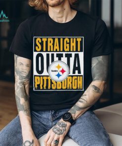 Straight Outta Pittsburgh Steelers Logo Shirt