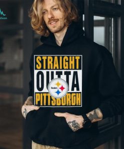 Straight Outta Pittsburgh Steelers Logo Shirt