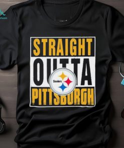 Straight Outta Pittsburgh Steelers Logo Shirt