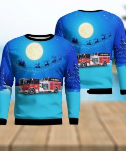 Strum, Wisconsin, Strum Unity Fire Department AOP 3D Ugly Christmas Sweater