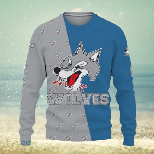 Sudbury Wolves Sports American Football Ugly Christmas Sweater