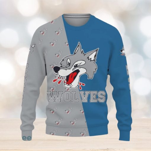 Sudbury Wolves Sports American Football Ugly Christmas Sweater