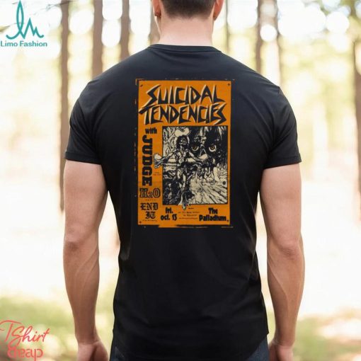 Suicidal tendencies the palladium 10 13 2023 shirt