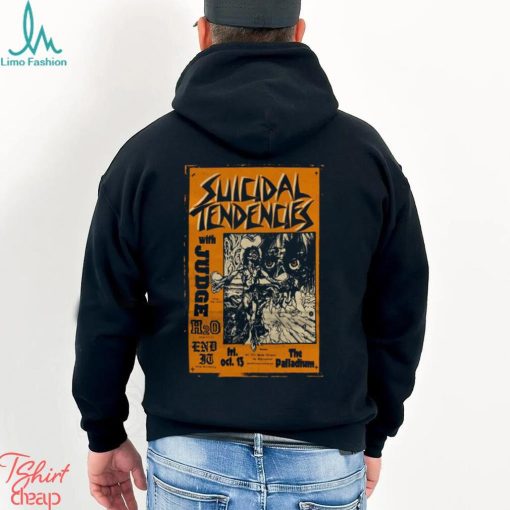 Suicidal tendencies the palladium 10 13 2023 shirt