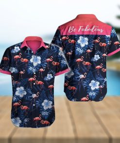 Summer Aloha Flamingo Hawaiian Shirt Beach Gift For Friend