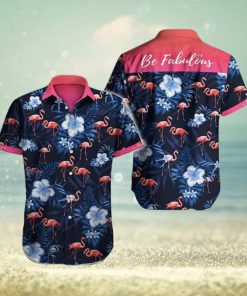 Summer Aloha Flamingo Hawaiian Shirt Beach Gift For Friend