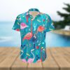 Funny Aloha Flamingo Hawaiian Shirt Summer Gift For Friend