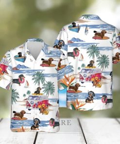 Summer Dog Custom Hawaiian Shirt