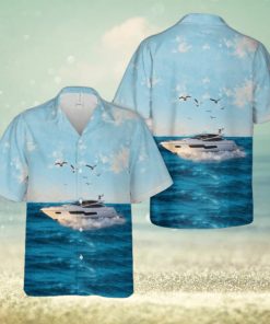 Sunseeker Predator 80 Ship Hawaiian Shirt