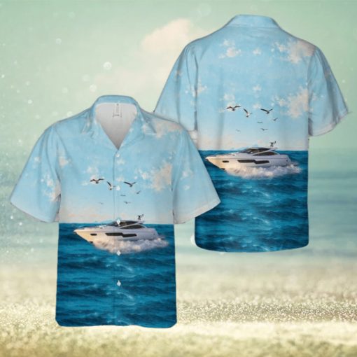 Sunseeker Predator 80 Ship Hawaiian Shirt