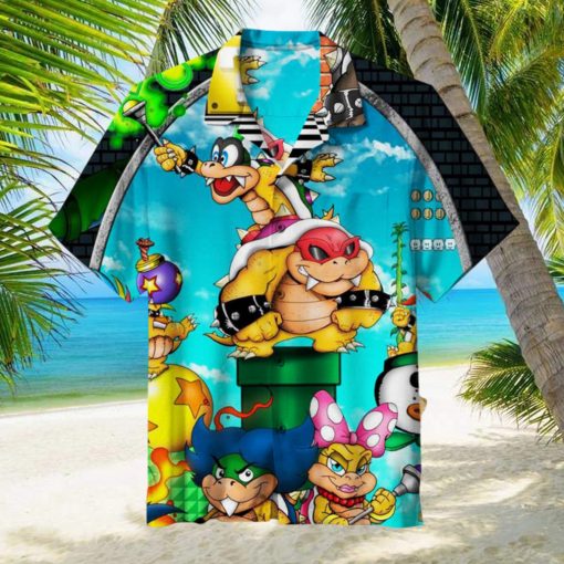 Super Mario Aloha Hawaiian Shirt