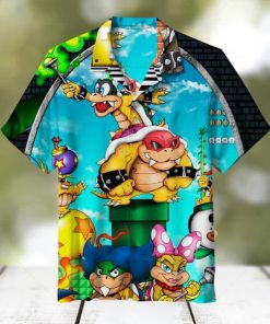 Super Mario Aloha Hawaiian Shirt