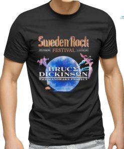 Sweden Rock festival Bruce Dickinson the mandrake project 2024 shirt