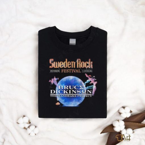 Sweden Rock festival Bruce Dickinson the mandrake project 2024 shirt