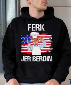Swedish Chef Ferk Jer Berdin American flag shirt