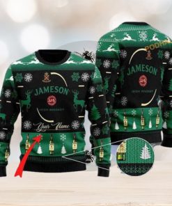 Sweety Jameson Whiskey Christmas 3D Sweater, Funny Xmas Sweater