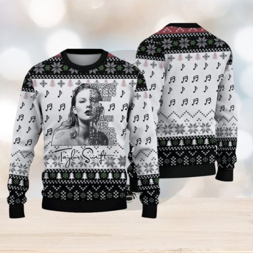 Swifties Ugly Christmas Sweater, Taylor All Time Album Sweater, Taylor Swift Christmas Sweatshirt