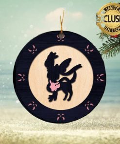 Sylveon Eevee Evolution Pokemon Xmas Custom Name Tree Decorations Ornament