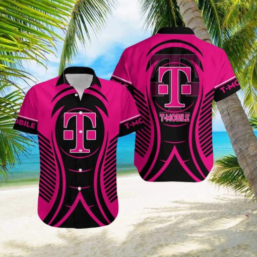 T Mobile Short Sleeve 3D Hawaiian Shirt Summer Gift