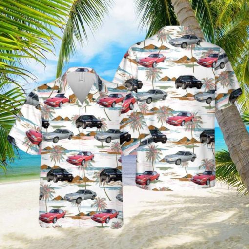 TRQD1208BC15 Ford Mustang SVO Hawaiian Shirt