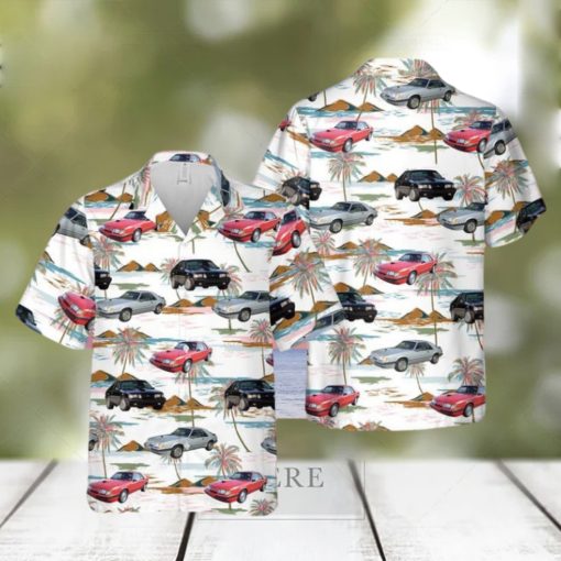 TRQD1208BC15 Ford Mustang SVO Hawaiian Shirt