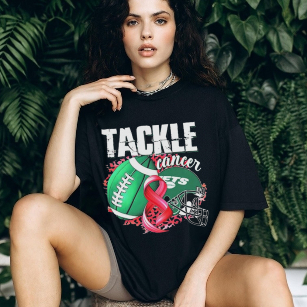 Tackle Cancer New York Jets Unisex T Shirt Tackle Cancer New York Jets Unisex T Shirt