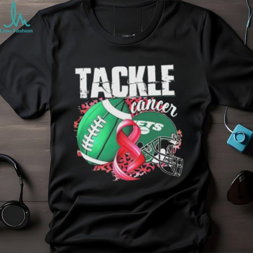 Tackle Cancer New York Jets Unisex T Shirt