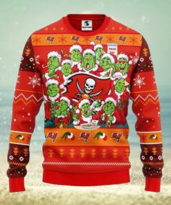 Tampa Bay Buccaneers 12 Grinch Xmas Day Ugly Christmas Sweater For Sport Fans Christmas Gift