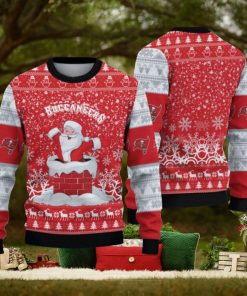 Tampa Bay Buccaneers Christmas Santa Claus Pattern Limited Edition Ugly Sweater