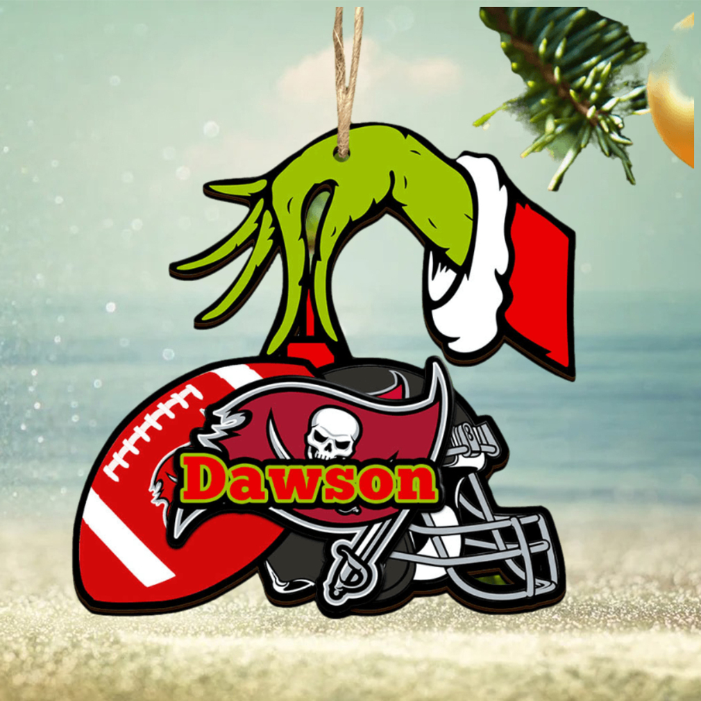 Tampa Bay Buccaneers NFL Grinch Personalized Ornament SP121023126ID03 Tampa Bay Buccaneers NFL Grinch Personalized Ornament SP121023126ID03