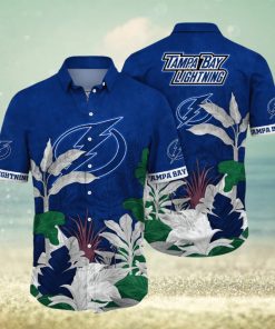 Tampa Bay Lightning NHL Hawaiian Shirt Beer Gardens Aloha Shirt