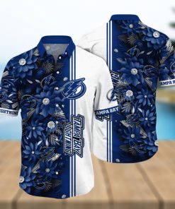 Tampa Bay Lightning NHL Hawaiian Shirt Custom Garden Parties Aloha Shirt