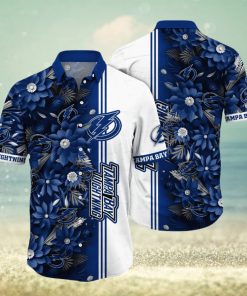 Tampa Bay Lightning NHL Hawaiian Shirt Custom Garden Parties Aloha Shirt