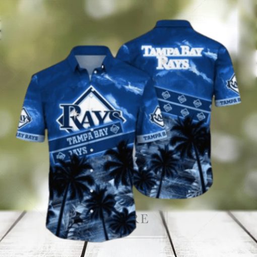 Tampa Bay Rays MLB Flower Hawaiian Shirt Style Gift For Fans