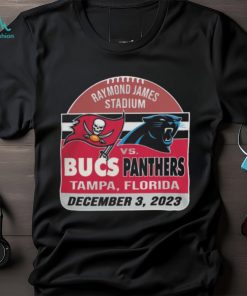 Tampa bay buccaneers vs carolina panthers raymond james stadium december 3 2023 Shirt