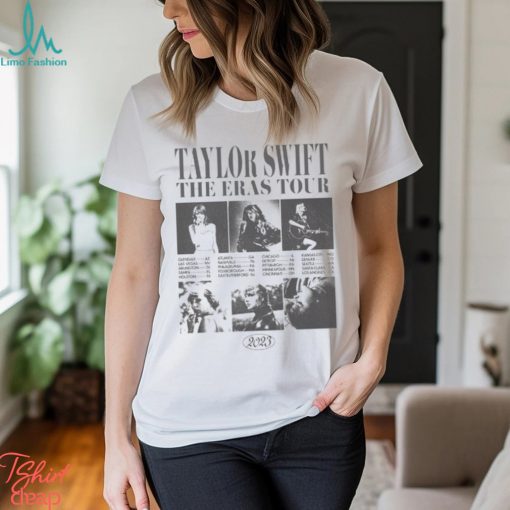 Taylor Swift The Eras Tour Collage White shirt