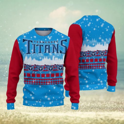 Tennessee Titans Christmas Forest Hot Trending Ugly Sweater For Fans