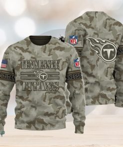 Tennessee Titans Logo NFL Camo New Style 3D Sweater Gift For Christmas