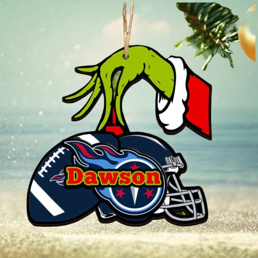 Tennessee Titans NFL Grinch Personalized Ornament SP121023127ID03