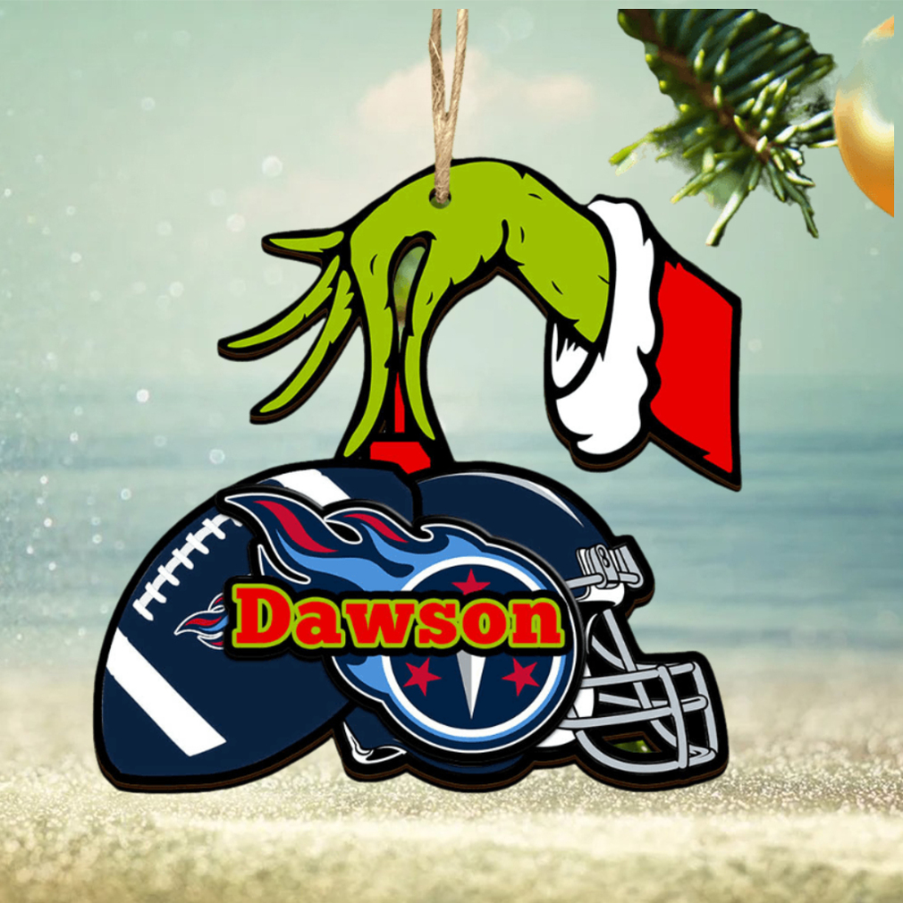 Tennessee Titans NFL Grinch Personalized Ornament SP121023127ID03 Tennessee Titans NFL Grinch Personalized Ornament SP121023127ID03